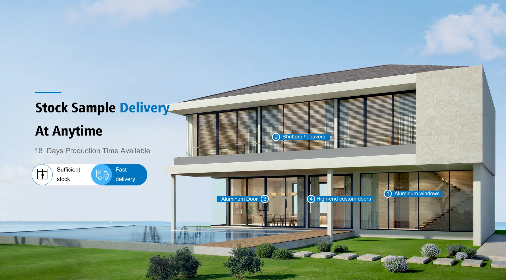 China Aluminium Windows -tillverkare