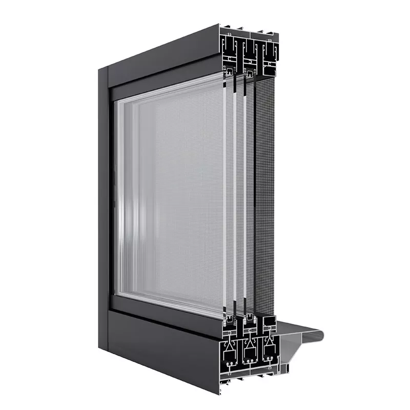 Skjutfönster i aluminiumlegering